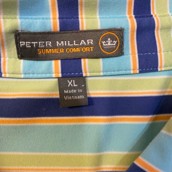 Peter Millar Summer comfort golf‎ preppy polo - Picture 2 of 7